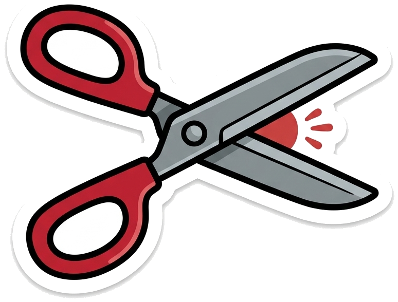 Shears Micro SVG